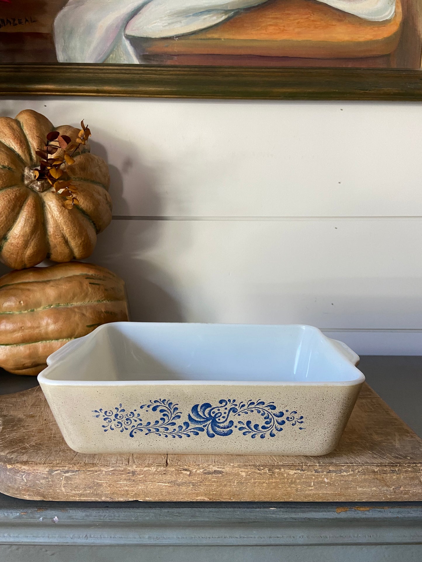 Vintage Homestead Pyrex Baking Dish