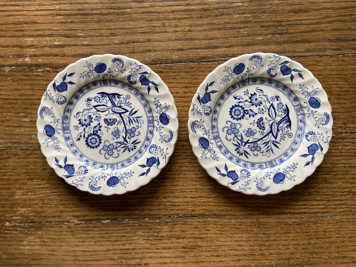 Blue Nordic Tea Plates