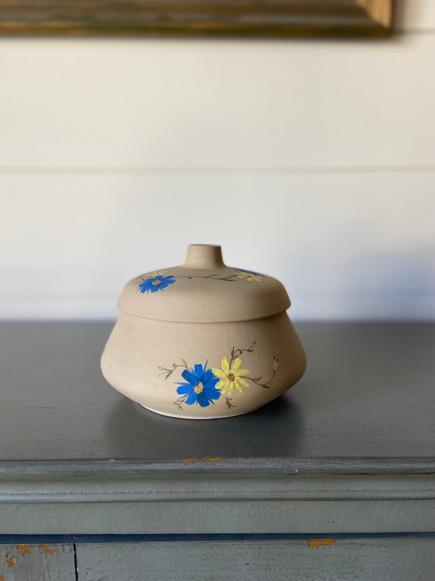 Handmade Floral Pot
