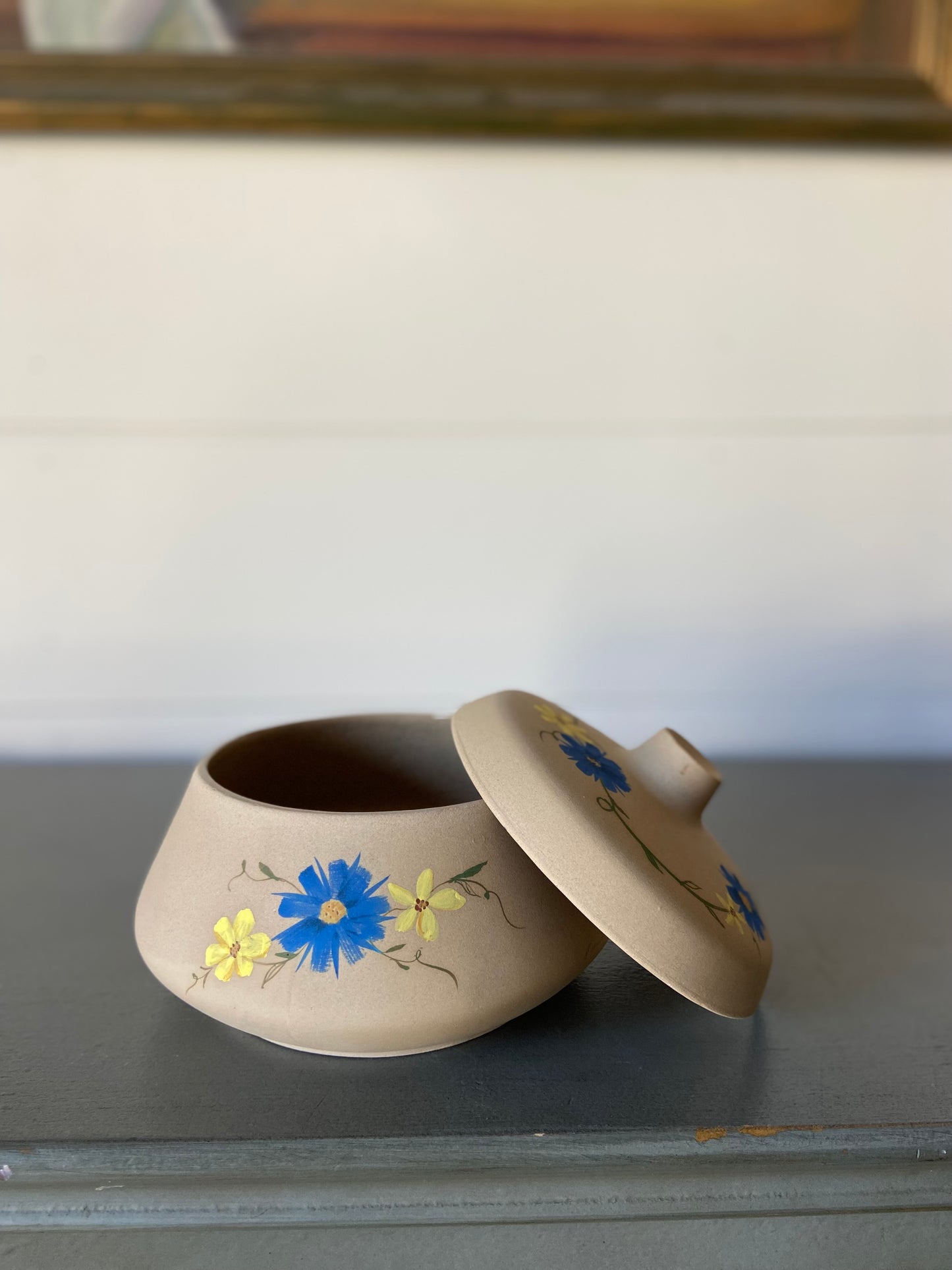 Handmade Floral Pot