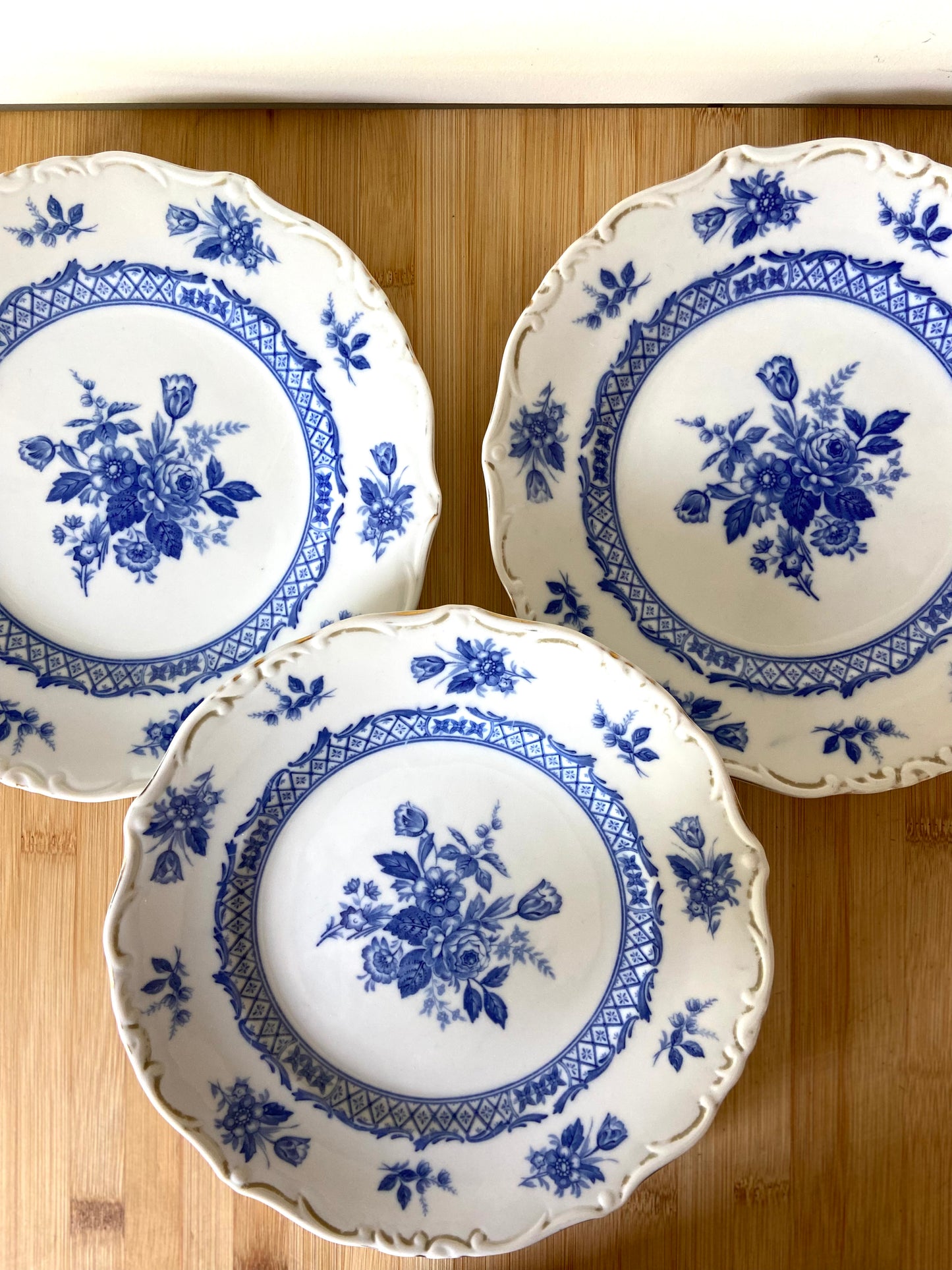 Blue and White Plates