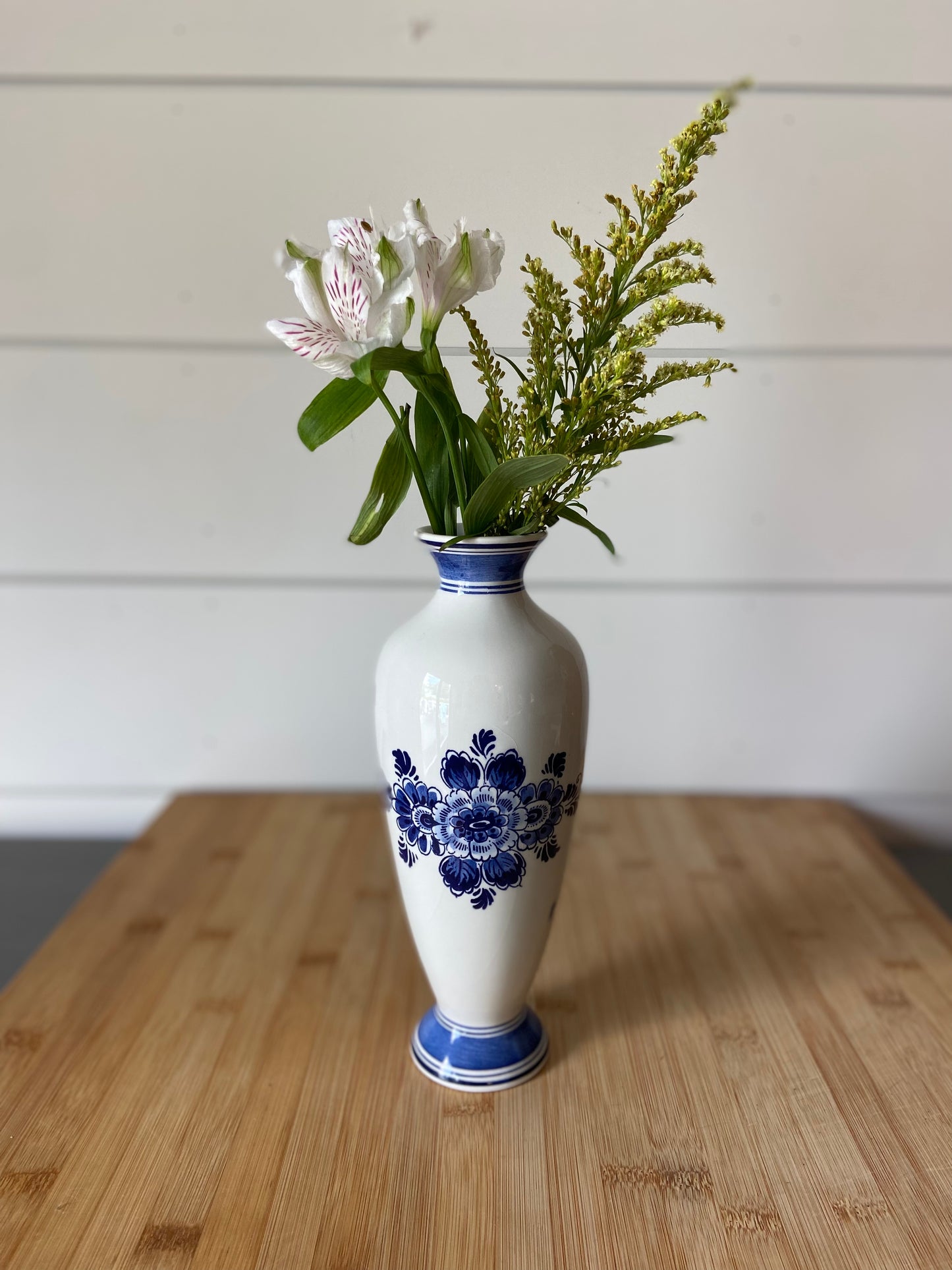 Delft Tall Vase