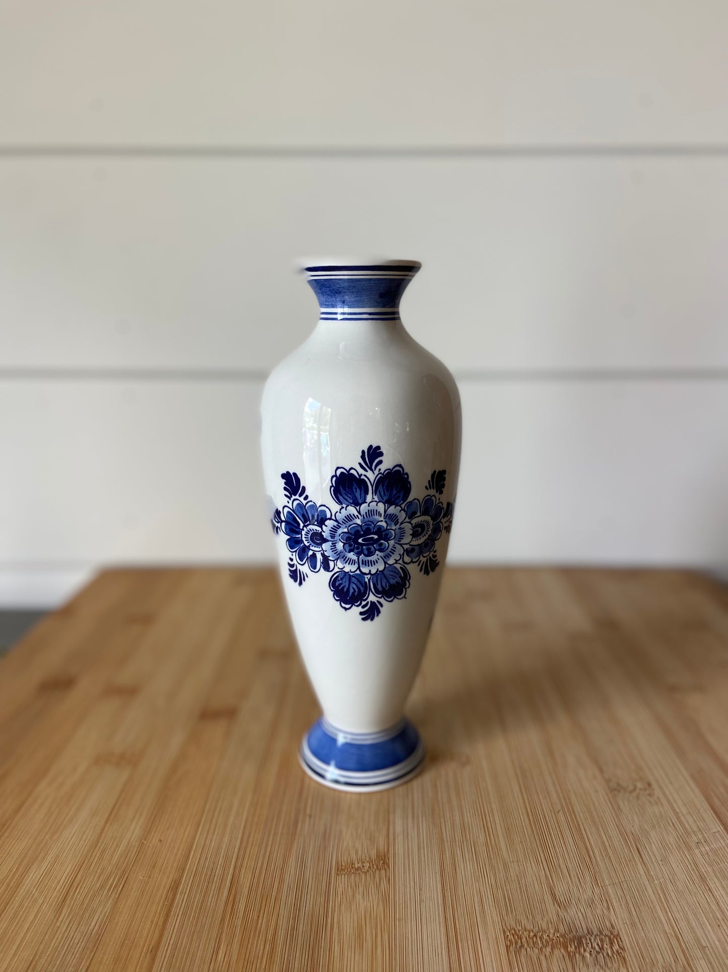 Delft Tall Vase