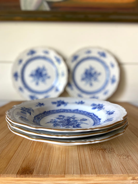 Blue and White Coupe Bowls