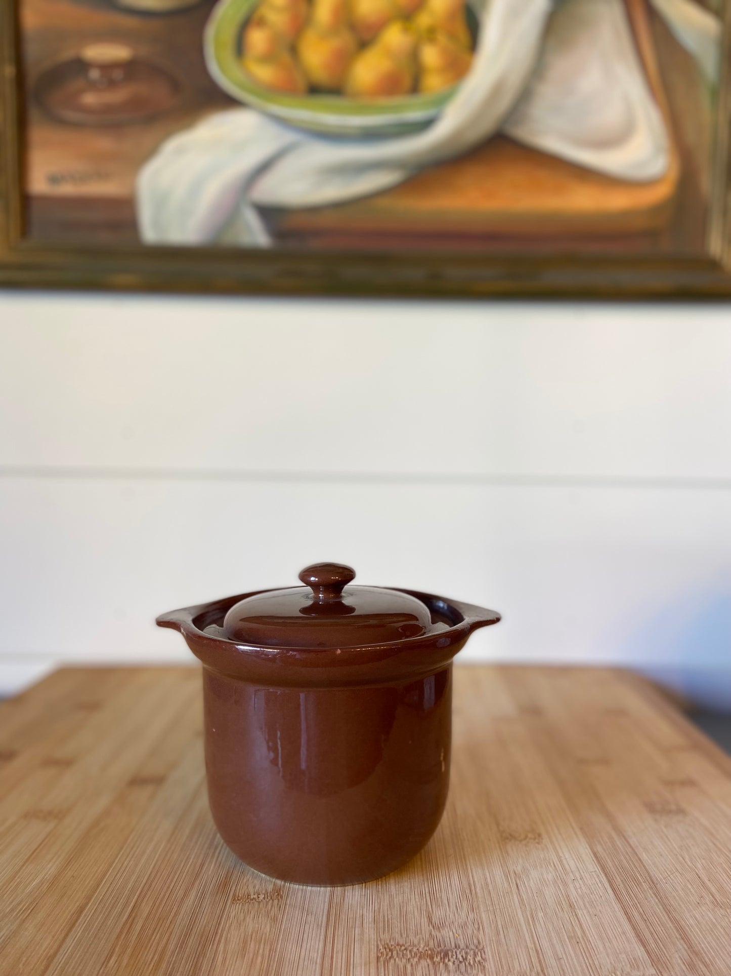 Brown Bean Pot